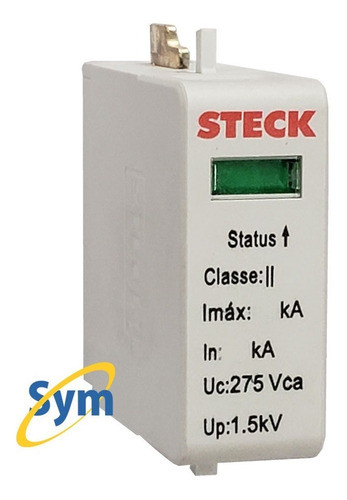 Cartucho Protector Sobre Tension 40ka Steck | Symnet 0