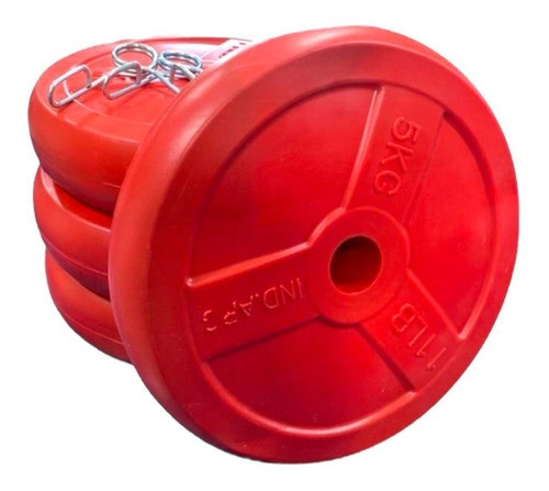 Discos De Tipo Body De 5 Kg Listos Para Entrenar 0