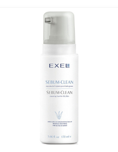 Espuma Limpieza Exel Sebum Clean Acne Piel Grasa Profesional 0