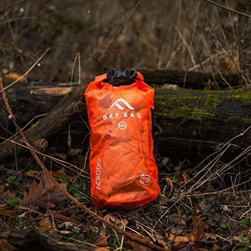 Nuevo Acrodo Impermeable Bolsa Seca Transparente Barco Naran 1