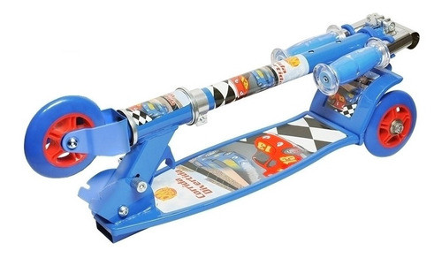 Patinete Top 3 Rodas Azul Altura Regulável - Dm Radical 1