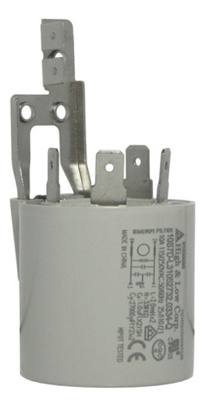 Capacitor Lavarropas Longvie Modelo Ls18012p 0