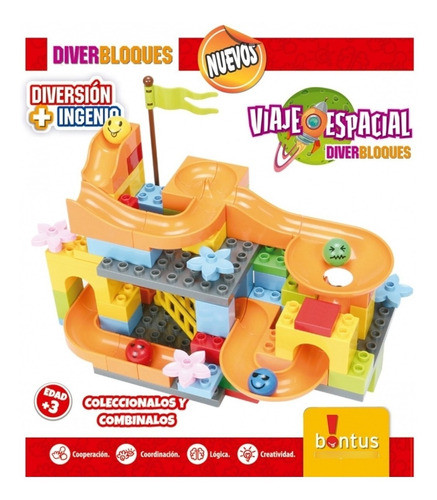 Juguete Didáctico Bloques Creatividad Ladrillos Encastre 1