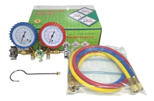 Manifold Refrigeracion R22  Con Visor Y Protectores. 0