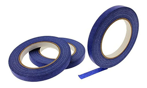 3 Piezas 12 Pulgadas X 60 Yardas Blue Painters Tape Medium H 0