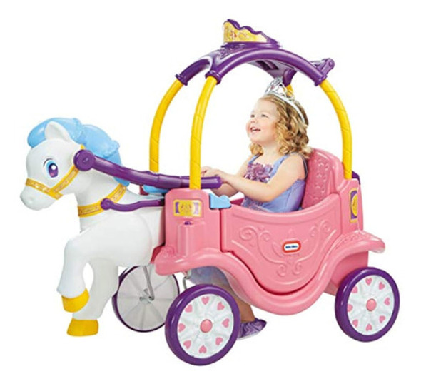 Little Tikes  carruaje Y Caballo De Princesa 0