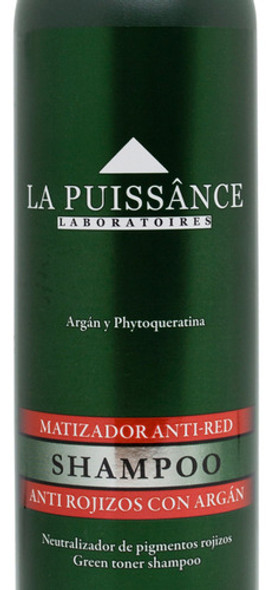 La Puissance Anti Red Shampoo Matizador Castaño 300ml 6c 1