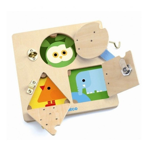 Juego De Manipulación Cerraduras Djeco- Upalalá 1