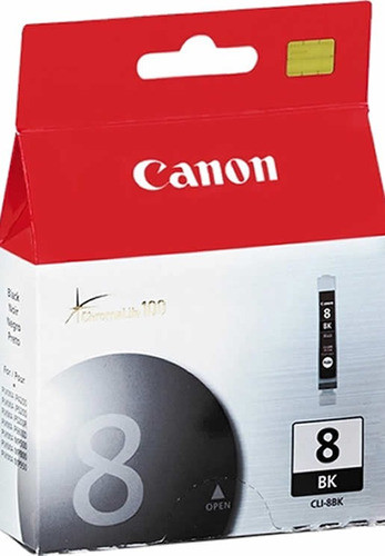 Cartucho Canon Original Cli-8bk | Ip3500 | Ip4200 | Ip4300 0