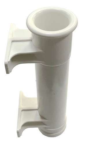 Porta Caniço Varas Externo Reto Lancha Caiaque Barco Branco 0