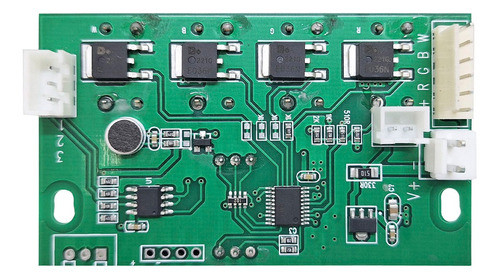 Placa C/display P/refletor Parled 3w Rgbw Mr8463 1