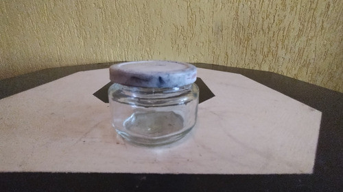 Frasco Mermelada Sin Etiqueta Vacío C/tapa Rosca Blanca 0