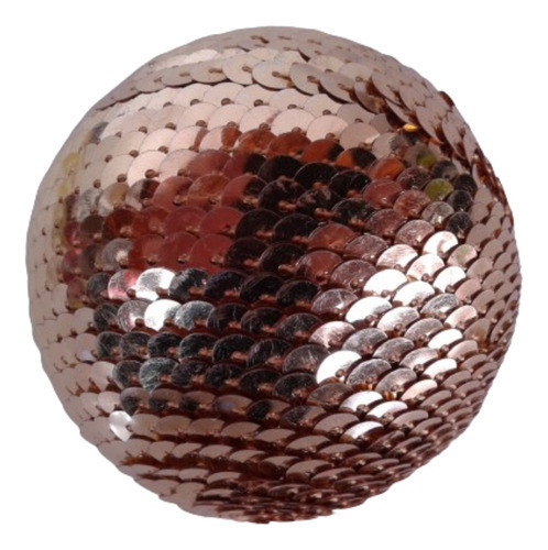 Bola Globo Adorno Lentejuelas Navidad Dorado Nuevo!!! 0