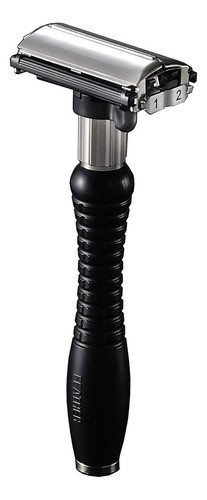 Afeitadora Feather Adjustable Double Edge Razor Black 1