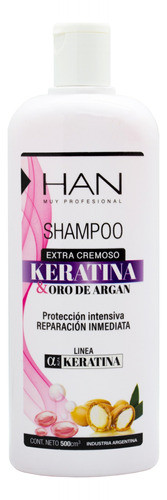 Han Extracto Cremoso Shampoo Hidratante Keratina 500ml Local 0
