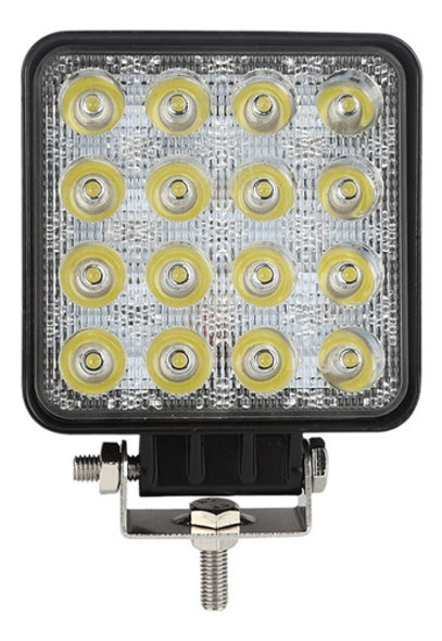 Faro Cuadrado 48w 16 Led 12/24v 1