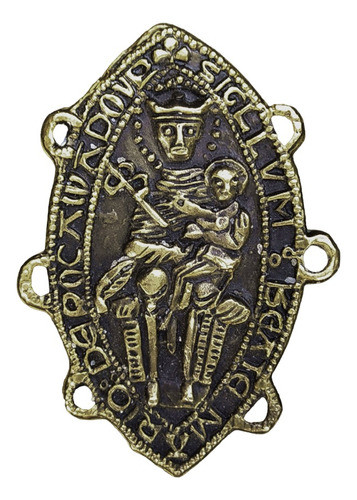 Medalla O Insignia Sportelle Peregrino De Rocamadour Francia 0
