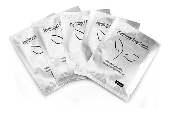 50 Sobres D Parches Hydrogel Para Ojos Extension De Pestañas 0