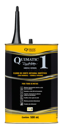 Fluido De Corte Nº1 - 500ml Quimatic 1 Af1 Af1 - 500ml 0