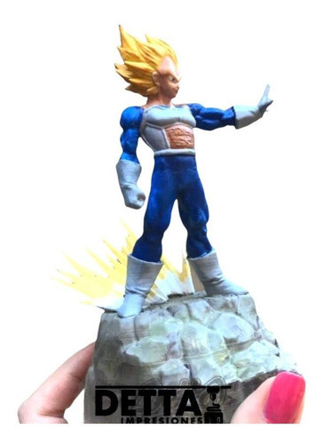 Figura Vegeta Impreso En 3d - Detta3d 0