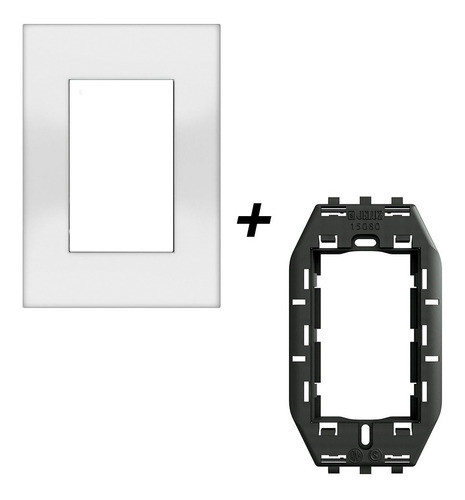 Tapa Jeluz Platinum Blanca + Bastidor X10 Unidades 0