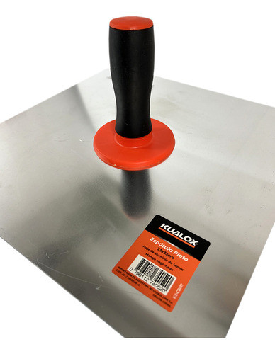 Espatula Plato Masilla Durlock Kualox 33x33x1,6 Mm  Almunio 1