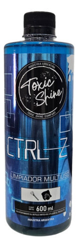 Toxic Shine Control Ctrl Z Limpiador Multiuso Espuma 600cc 0