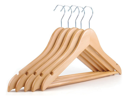 10 Unidades Cabide De Madeira Marfim Preço De Atacado - 201 0