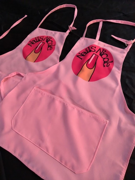 Delantal Peluquería Estética Depilación X2 - Leer Descrip 1