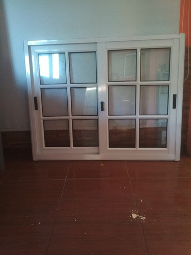 Ventana De Aluminio Colonial Blanca 120x100 1