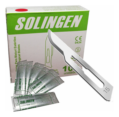 Hoja Bisturi N15 X100u Dental Estetica Solingen Paramount 0