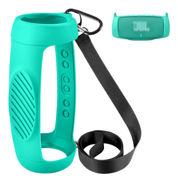 Funda De Silicona Para Altavoz Jbl Charge 5 Impermeable -v1 0