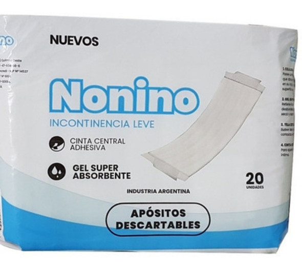 60 Nonino Apositos Incontinencia Leve 0