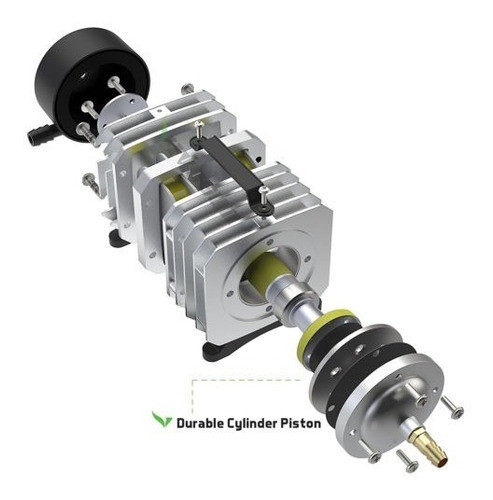 Vivosun 950 Gph O2 Aire Bomba 6 Salidas Para Peces De Acuari 1