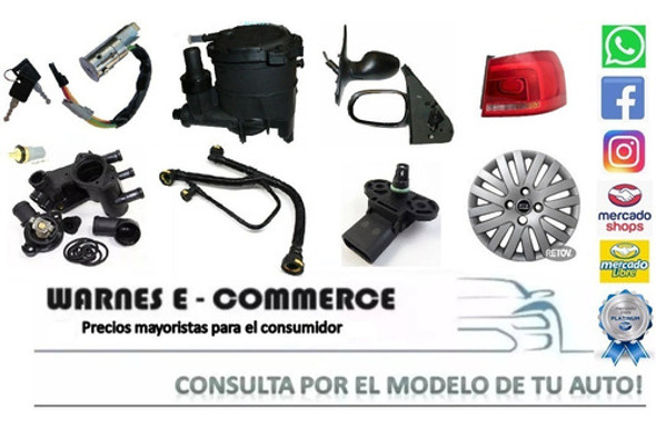 Vidrio Espejo Con Base Vw Polo 2  Virtus - 2015 En Adelante 1