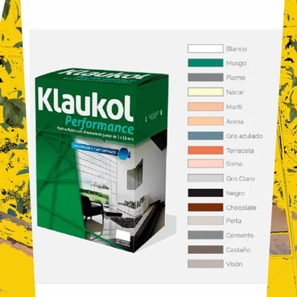 Pastina Klaukol Porcelanato Alta Performance X1kg Chocolate 1