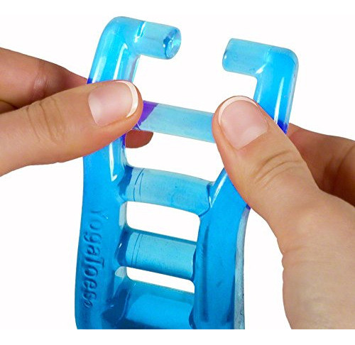 Maca E Separador De Dedos Yogatoes Original Blue 1