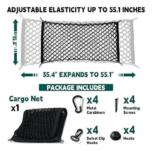 Dedc Red De Carga Trasera Para Automóvil, Red De 1