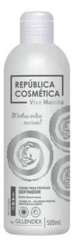 Gllendex  Vixe Mainha Crema De Peinar Definidora 2abc 500ml 0