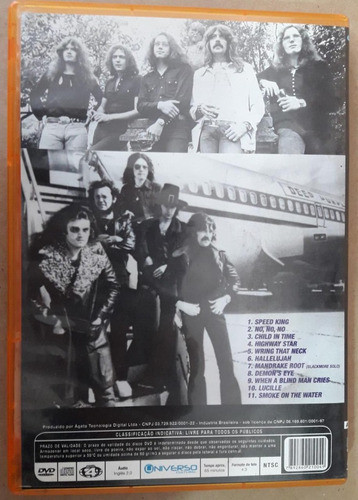 Dvd Deep Purple Masters From The Vaults Duplo 1