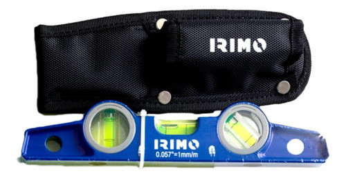 Juego Nivel Torpedo Aluminio Base Magnetica Irimo En Estuche 0