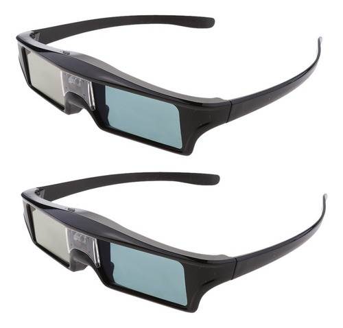 Óculos Ativos 3d De 2 Peças Para Projetor De 144 Hz Para 1