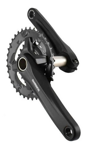 Plato Palanca Biplato Shimano Mt210 36-22 + Caja Hollowtech 1