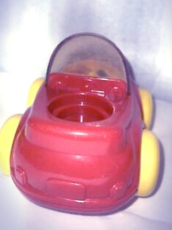 Auto Poppity Pop Rojo Y Amarillo Fisher Price 1
