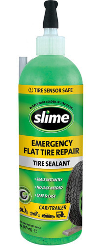 Sellador Slime Para Neumático Sin Camara De 16 Oz Autos Moto 0
