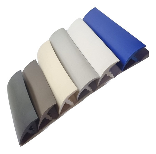 Perfil T Pvc Sem Abas 50 Mts. 30mm Branco/ Preto/ Café/ Bege 0