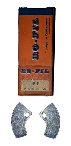Contrapeso Distribuidor Peugeot 404 504 Juego 0