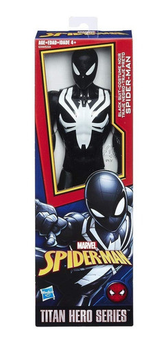 Spider Man Titan Hero Series Web Warriorsblack Suit Spider 1