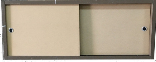 Frente De Placard Corredizo Mdf 1,80x0,50 - Marco De Chapa 0