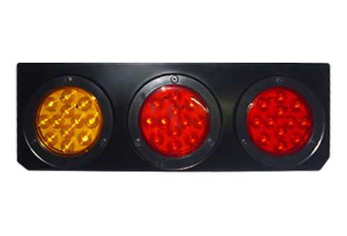 Luz Led Faro Farol Trasero Redondo  Colores 24v 1